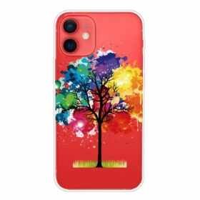Θήκη iPhone 13 Mini Άνευ Ραφής Δέντρο Ακουαρέλας