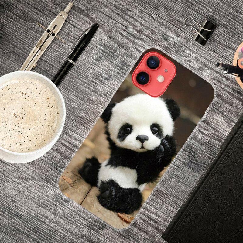 Θήκη iPhone 13 Mini Ευέλικτο Panda