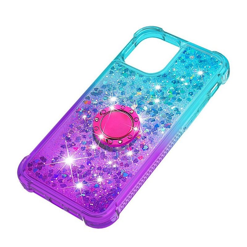 Θήκη iPhone 13 Mini Glitter Ring-bracket