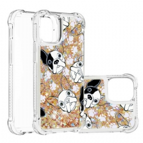 Θήκη iPhone 13 Mini Mr Dog Sequins