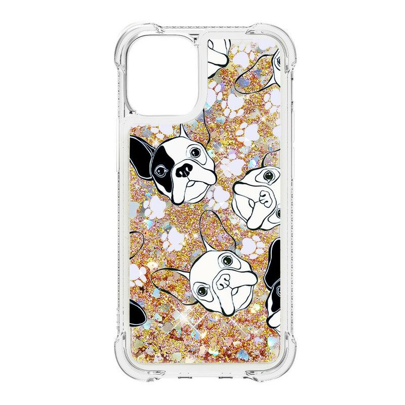 Θήκη iPhone 13 Mini Mr Dog Sequins