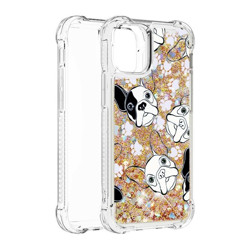 Θήκη iPhone 13 Mini Mr Dog Sequins