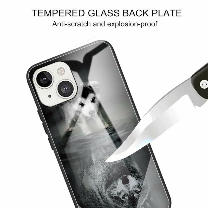 Θήκη iPhone 13 Mini Puppy Dream Tempered Glass