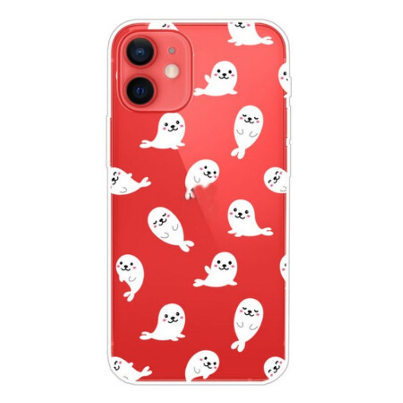 Θήκη iPhone 13 Mini Top Sea Lions