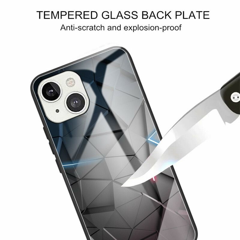 θηκη κινητου iPhone 13 Mini Γεωμετρία Tempered Glass