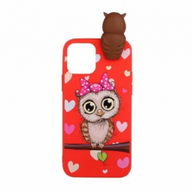 θηκη κινητου iPhone 13 Mini Miss Owl 3d