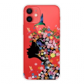 θηκη κινητου iPhone 13 Mini Όμορφο Κεφάλι Λουλουδιών