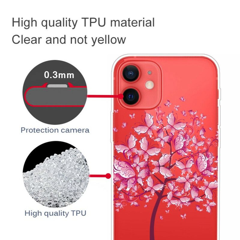 θηκη κινητου iPhone 13 Mini Pink Tree Top