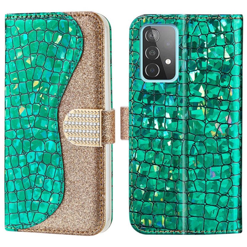 Κάλυμμα Samsung Galaxy A33 5G Crocodile Diamonds