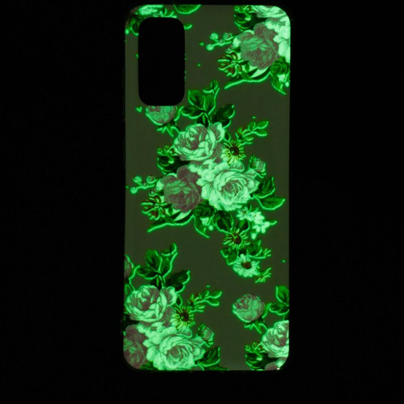 θηκη κινητου Samsung Galaxy A33 5G Fluorescent Liberty Flowers