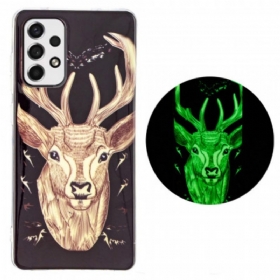 θηκη κινητου Samsung Galaxy A33 5G Fluorescent Majestic Deer