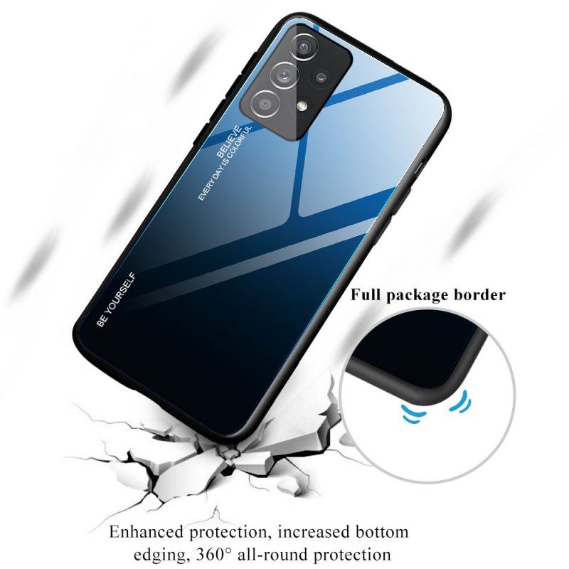 θηκη κινητου Samsung Galaxy A33 5G Tempered Glass Be Yourself