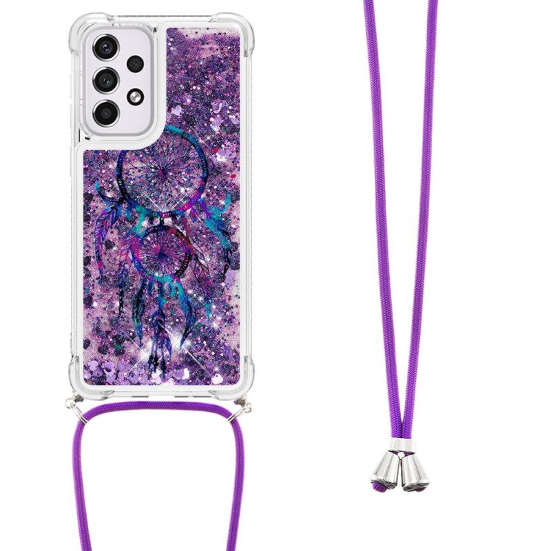 Θήκη Samsung Galaxy A33 5G Glitter Dreamcatcher Με Κορδόνι