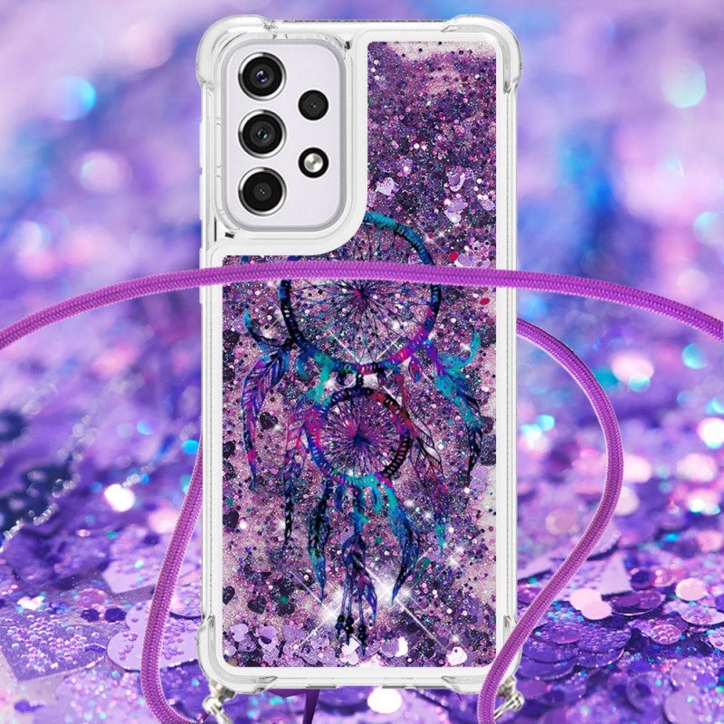 Θήκη Samsung Galaxy A33 5G Glitter Dreamcatcher Με Κορδόνι