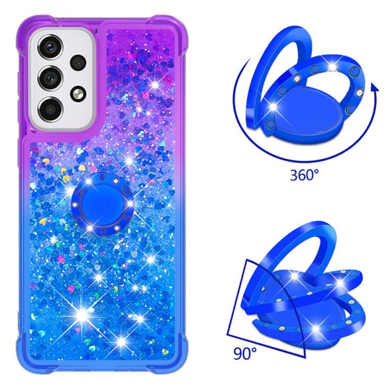 Θήκη Samsung Galaxy A33 5G Glitter Ring-bracket