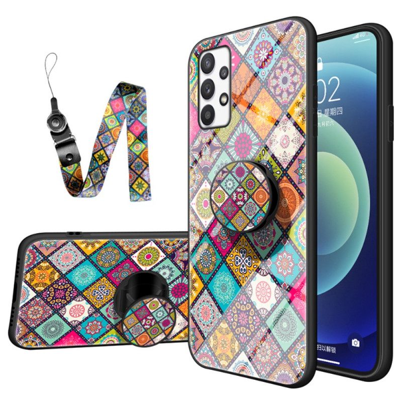 Θήκη Samsung Galaxy A33 5G Μαγνητική Θήκη Patchwork