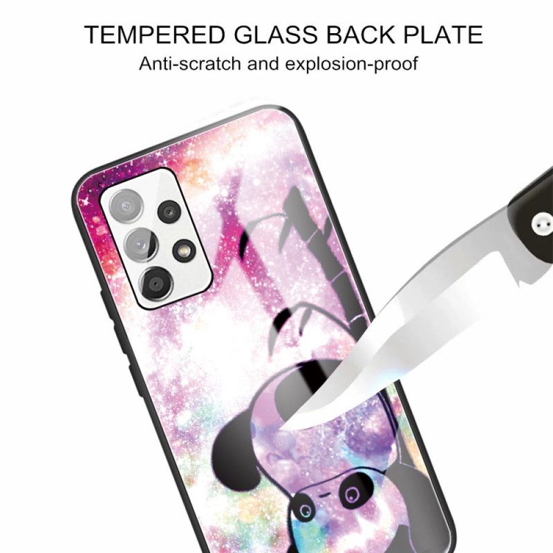 Θήκη Samsung Galaxy A33 5G Panda Tempered Glass