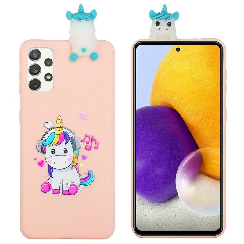 Θήκη Samsung Galaxy A33 5G Unicorn Fun 3d