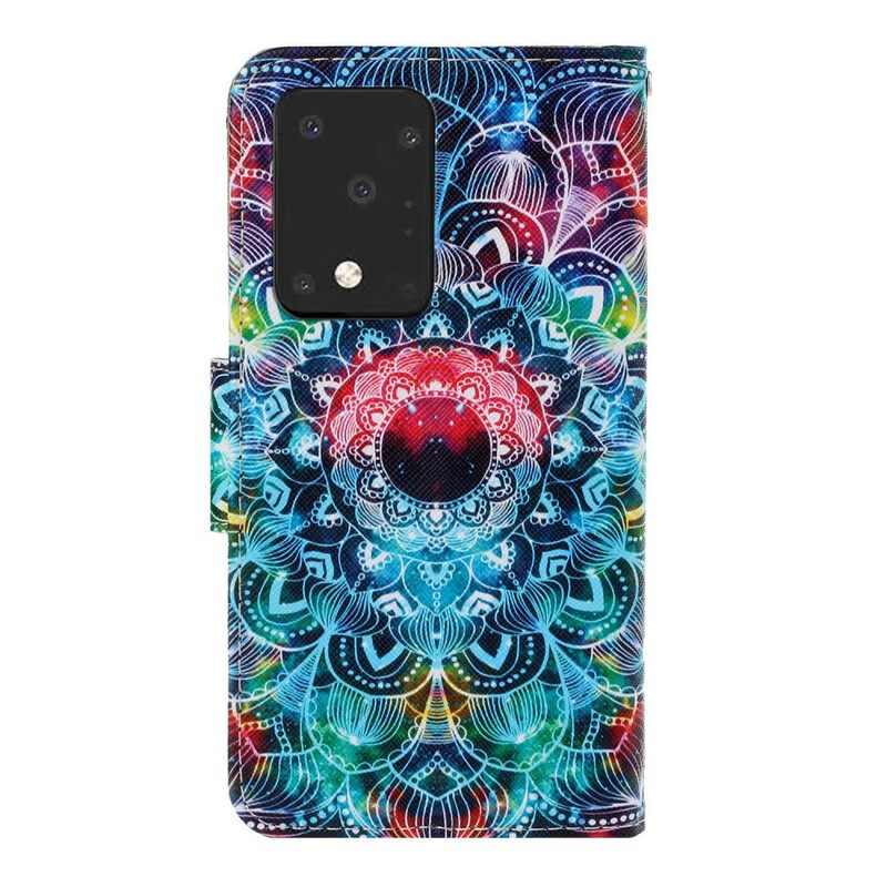 Κάλυμμα Samsung Galaxy S20 Ultra με κορδονι Flashy Strappy Mandala