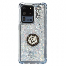 Θήκη Samsung Galaxy S20 Ultra Glitter Ring-bracket