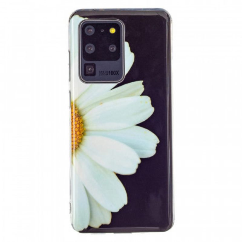 Θήκη Samsung Galaxy S20 Ultra Σειρά Fluorescent Flower