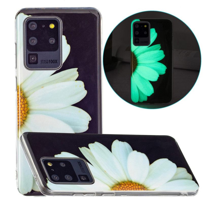 Θήκη Samsung Galaxy S20 Ultra Σειρά Fluorescent Flower