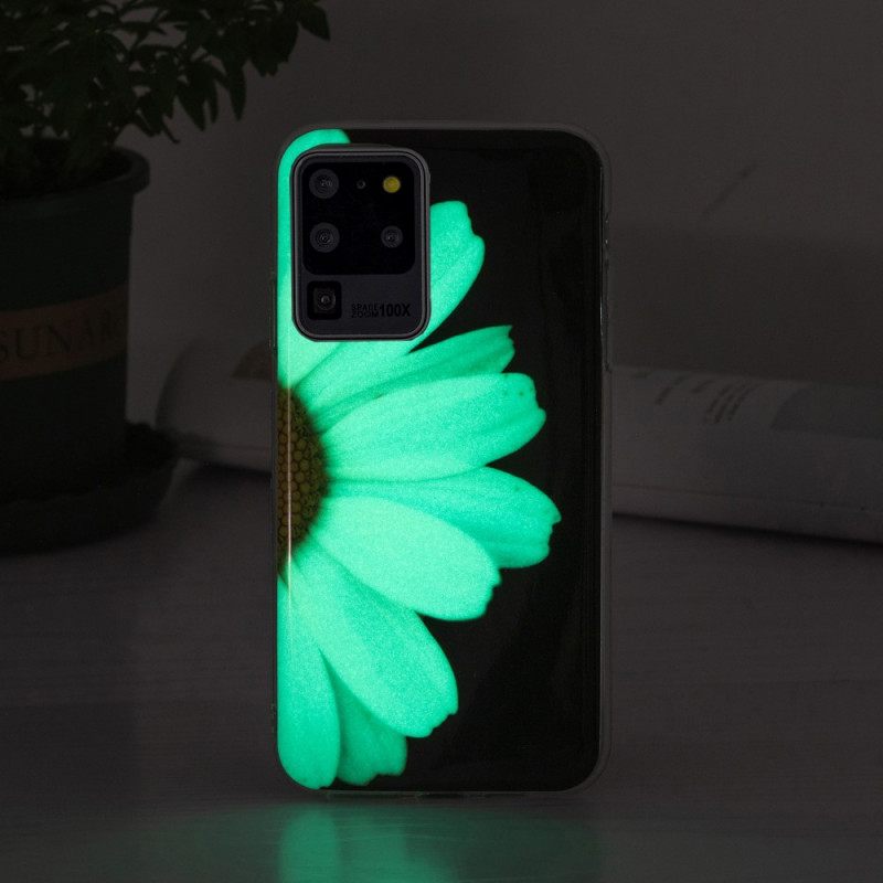 Θήκη Samsung Galaxy S20 Ultra Σειρά Fluorescent Flower