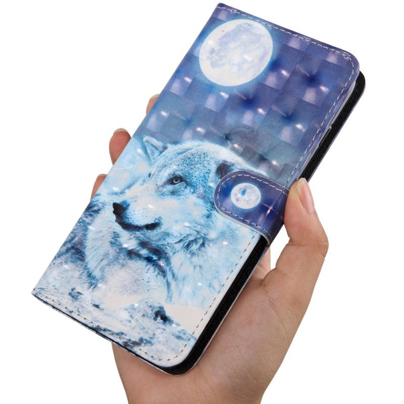 δερματινη θηκη Samsung Galaxy S22 5G Gerald The Wolf