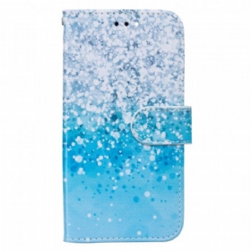 Κάλυμμα Samsung Galaxy S22 5G Blue Glitter Gradient