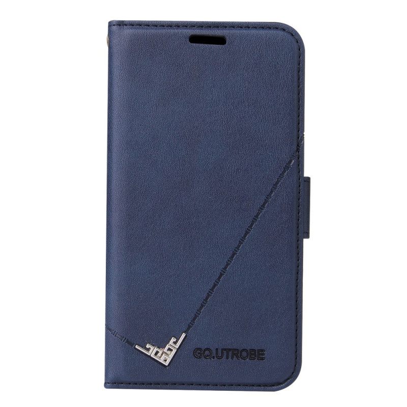 Θήκη Flip Samsung Galaxy S22 5G Faux Leather Gq.utrobe