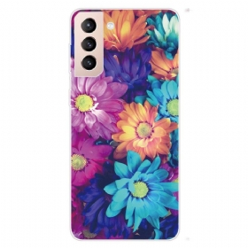 θηκη κινητου Samsung Galaxy S22 5G Ευέλικτα Λουλούδια