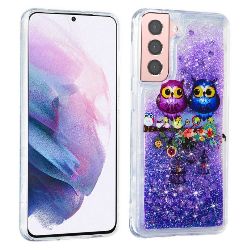 θηκη κινητου Samsung Galaxy S22 5G Glitter Owls