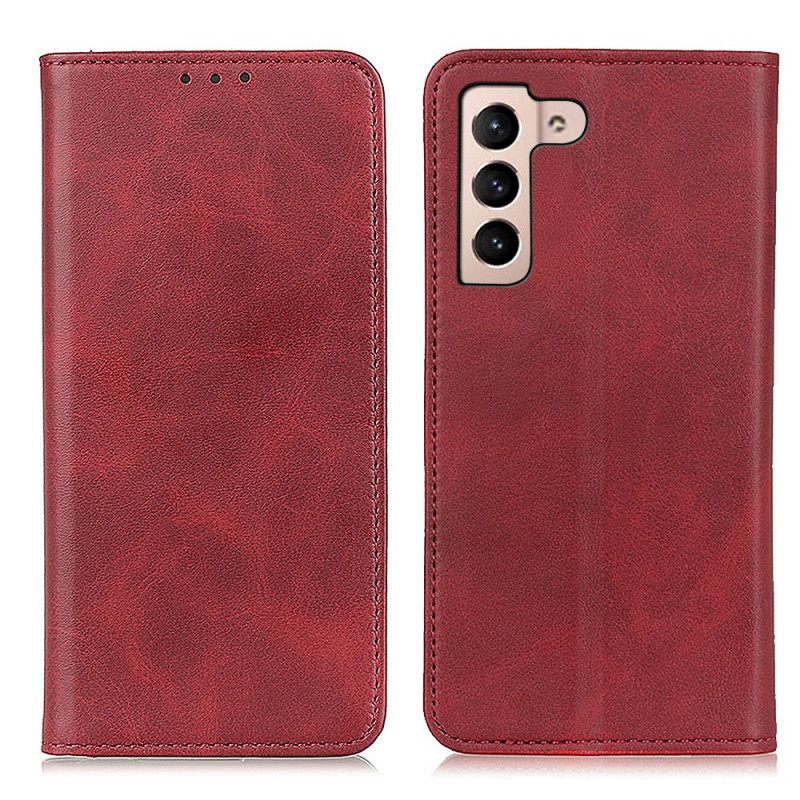 θηκη κινητου Samsung Galaxy S22 5G Θήκη Flip Elegance Split Leather