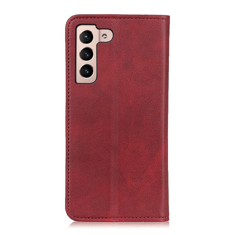 θηκη κινητου Samsung Galaxy S22 5G Θήκη Flip Elegance Split Leather