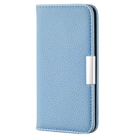 θηκη κινητου Samsung Galaxy S22 5G Θήκη Flip Faux Leather Litchi Ultra Chic