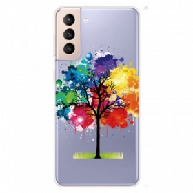 Θήκη Samsung Galaxy S22 5G Άνευ Ραφής Δέντρο Ακουαρέλας