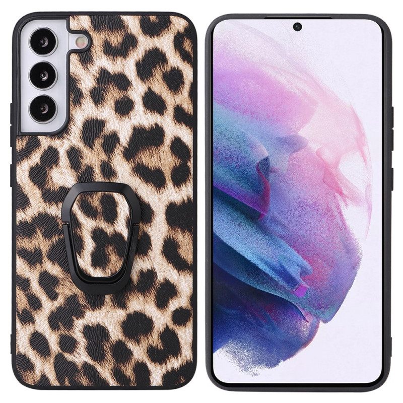 Θήκη Samsung Galaxy S22 5G Δαχτυλίδι Leopard Style-support