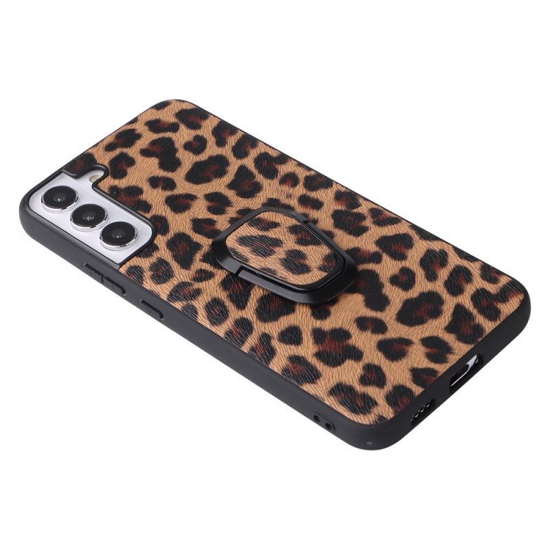 Θήκη Samsung Galaxy S22 5G Δαχτυλίδι Leopard Style-support