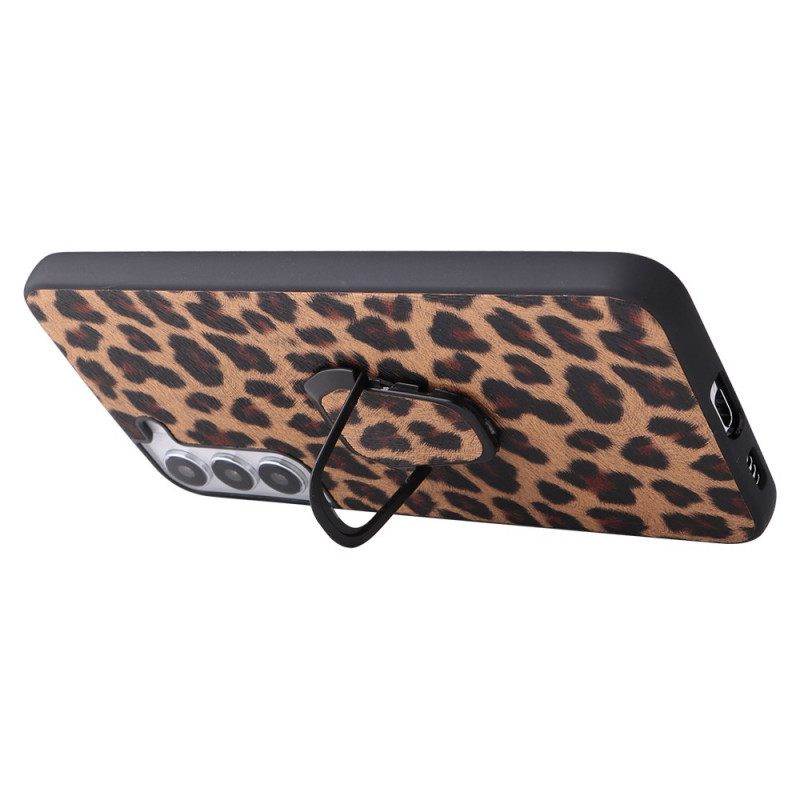 Θήκη Samsung Galaxy S22 5G Δαχτυλίδι Leopard Style-support