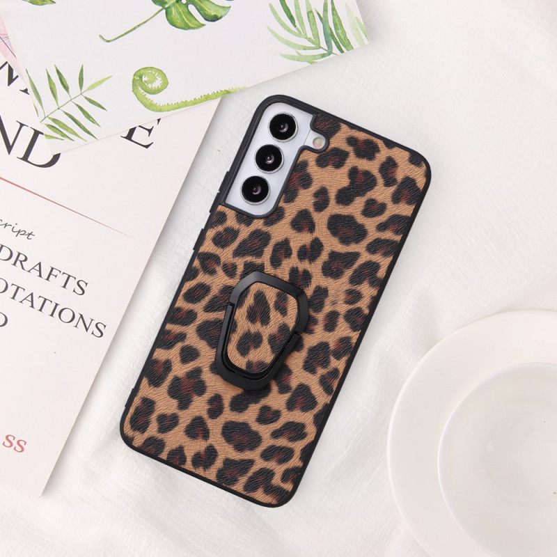 Θήκη Samsung Galaxy S22 5G Δαχτυλίδι Leopard Style-support