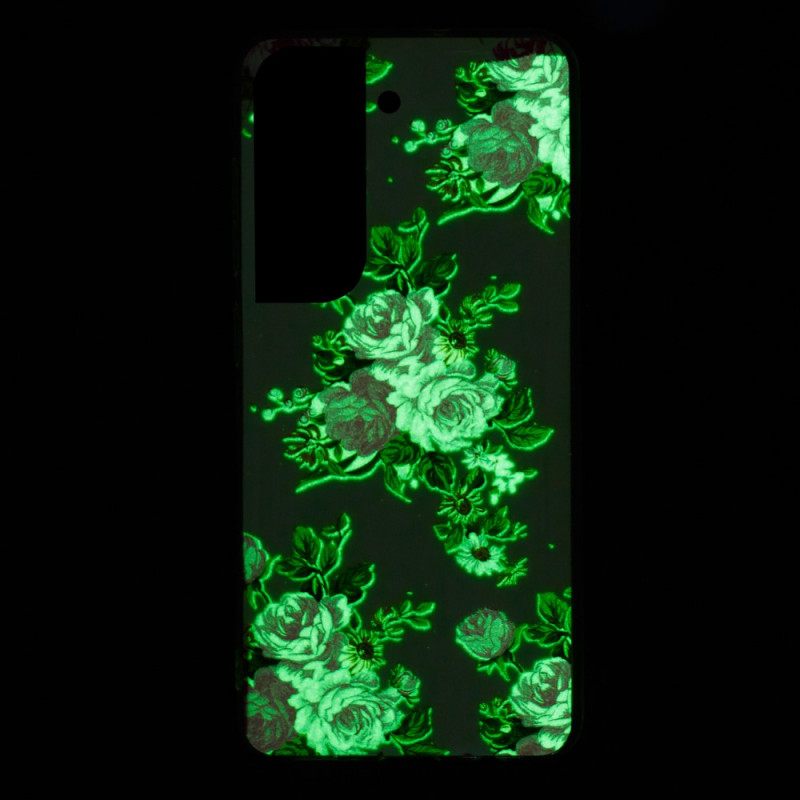 Θήκη Samsung Galaxy S22 5G Fluorescent Liberty Flowers