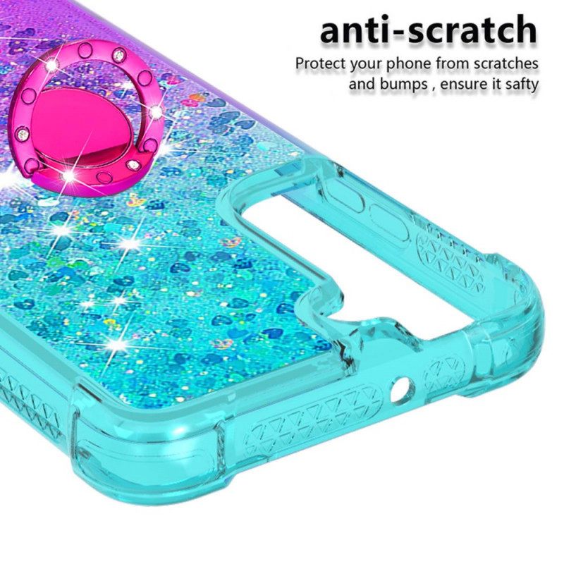 Θήκη Samsung Galaxy S22 5G Glitter Ring-bracket