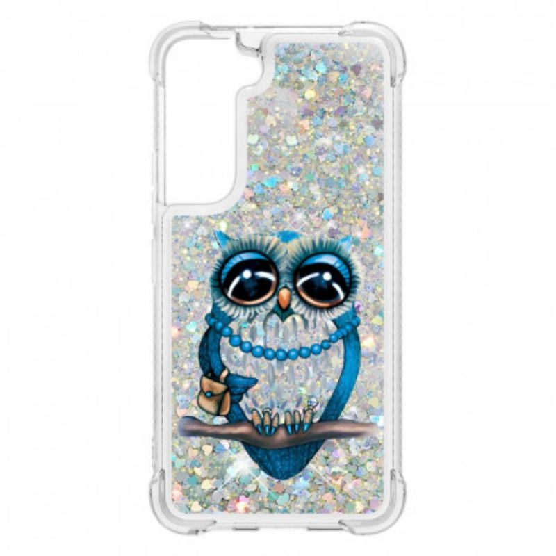 Θήκη Samsung Galaxy S22 5G Miss Owl Sequins