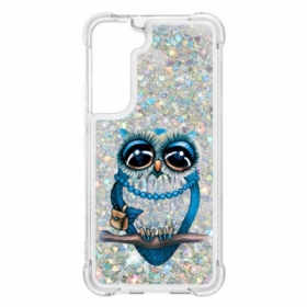 Θήκη Samsung Galaxy S22 5G Miss Owl Sequins