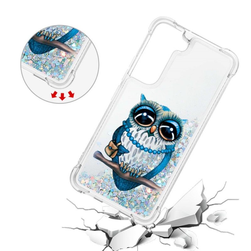 Θήκη Samsung Galaxy S22 5G Miss Owl Sequins