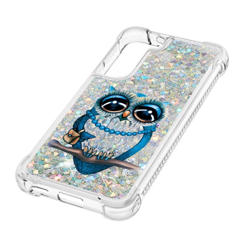 Θήκη Samsung Galaxy S22 5G Miss Owl Sequins