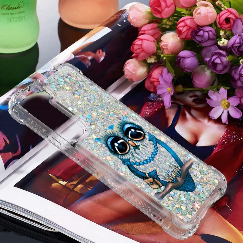 Θήκη Samsung Galaxy S22 5G Miss Owl Sequins