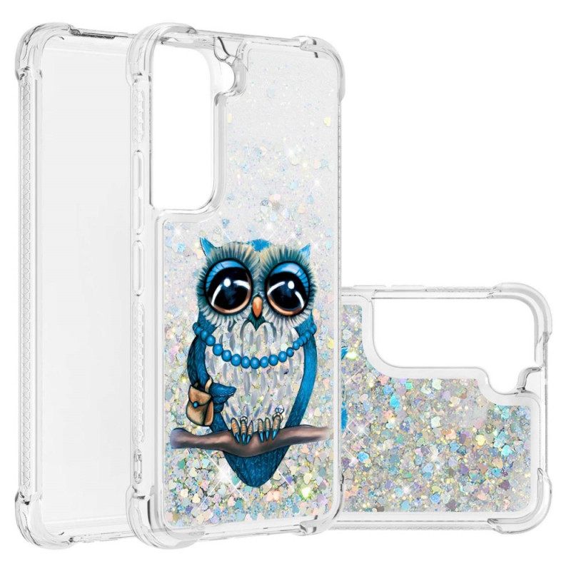 Θήκη Samsung Galaxy S22 5G Miss Owl Sequins