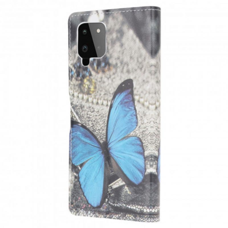 Κάλυμμα Samsung Galaxy A22 Butterfly Prestige Blue