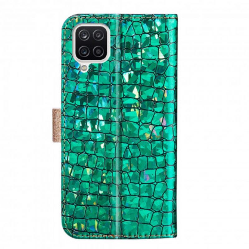 Κάλυμμα Samsung Galaxy A22 Crocodile Diamonds